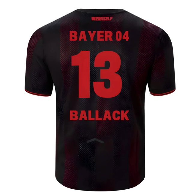 2025-2026 Bayer Leverkusen Home Shirt (Ballack 13)-SoccerKits Hub | Buy Soccer Jerseys Online